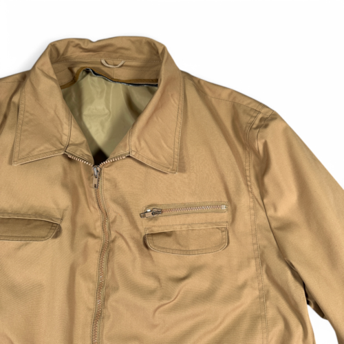 Vintage London Fog Safari Jacket Brown 46 Regular 70s Adult EXTRA LARGE