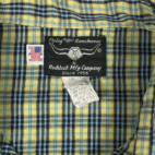 Vintage Ruddock Western Shirt Yellow Black Flying R Pearl Snap USA 90s Adult XXL 2XL