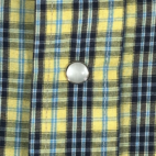 Vintage Ruddock Western Shirt Yellow Black Flying R Pearl Snap USA 90s Adult XXL 2XL