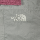 North Face Jacket Pink Gray Denali Fleece Polartec Womens MEDIUM