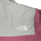 North Face Jacket Pink Gray Denali Fleece Polartec Womens MEDIUM