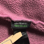 North Face Jacket Pink Gray Denali Fleece Polartec Womens MEDIUM