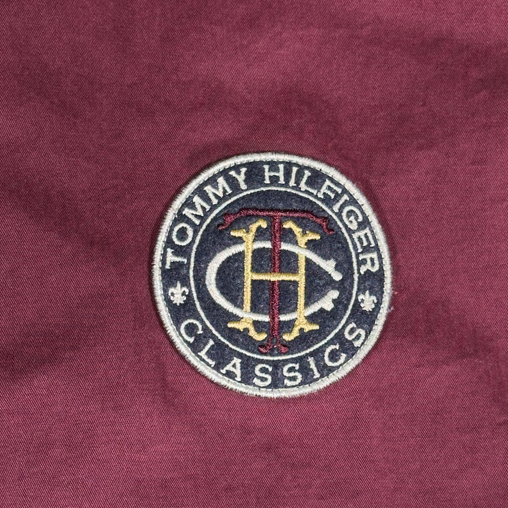 Vintage Tommy Hilfiger Shirt Red Blue Classics Zip Up 90s Adult EXTRA LARGE-4 Vintage Tommy Hilfiger Shirt Red Blue Classics Zip Up 90s Adult EXTRA LARGE