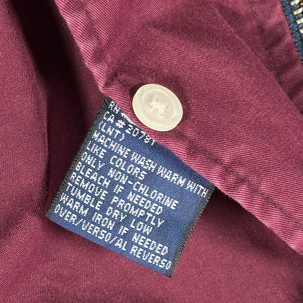 Vintage Tommy Hilfiger Shirt Red Blue Classics Zip Up 90s Adult EXTRA LARGE-8 Vintage Tommy Hilfiger Shirt Red Blue Classics Zip Up 90s Adult EXTRA LARGE