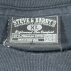 Vintage Halloween Shirt Black Evil Pumpkin Jack O Lantern Steve & Barrys Y2K Adult EXTRA LARGE