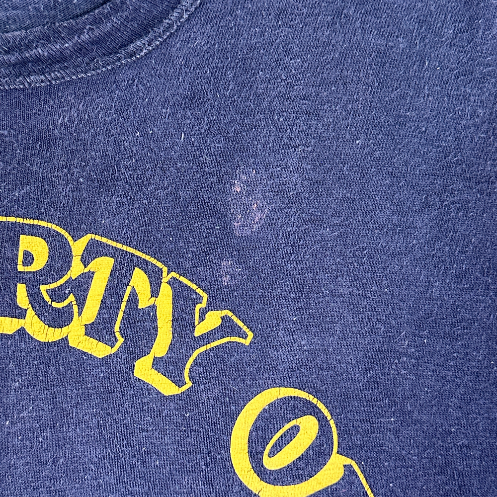Vintage Lambda Chi Alpha Shirt Blue ΛΧΑ Fraternity Russell Southern 1950s Adult MEDIUM