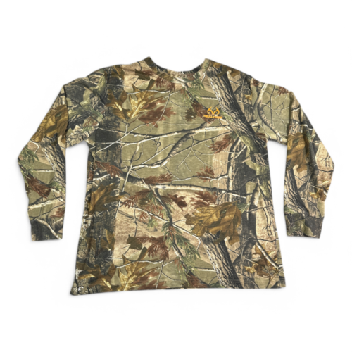 RealTree Camouflage Shirt Brown Camo Hunting Outdoor Adult EXTRA LARGE
