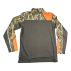 Legendary Whitetails Shirt Brown Orange Mossy Oak Camo Shoal Performance Adult MEDIUM