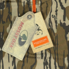 Legendary Whitetails Shirt Brown Orange Mossy Oak Camo Shoal Performance Adult MEDIUM