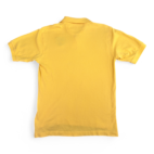 Vintage Izod Club Polo Shirt Adult SMALL Yellow Viper Snake Preppy Golf 90s