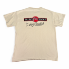 Dinosaur Shirt Adult MEDIUM Brown Paleo Tools Dig Fossils Bones Museum