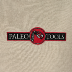 Dinosaur Shirt Adult MEDIUM Brown Paleo Tools Dig Fossils Bones Museum