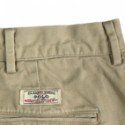 Vintage Polo Ralph Lauren Pants Mens 37x31 Brown Khaki Classic Chino Preppy 90s