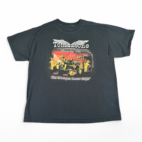 Motorcycle Shirt Tombstone Adult EXTRA LARGE Black Tombstone Hearse Grim Reaper Y2K