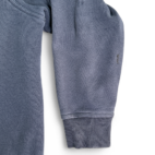Eddie Bauer Sweater Adult EXTRA LARGE Blue Hoodie Zip Sherpa Lined Heavyweight