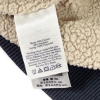 Eddie Bauer Sweater Adult EXTRA LARGE Blue Hoodie Zip Sherpa Lined Heavyweight