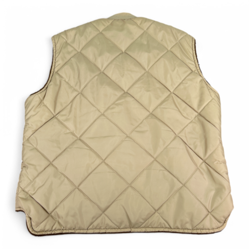Vintage Hunting Vest Adult LARGE Brown Panhandle Slim Western Sherpa Reversible 70s