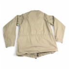 Vintage Izod Jacket Adult MEDIUM Brown Safari Field Mesh Outdoor Hooded 90s
