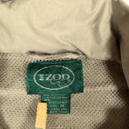 Vintage Izod Jacket Adult MEDIUM Brown Safari Field Mesh Outdoor Hooded 90s
