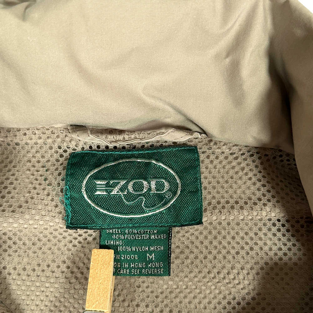 Vintage Izod Jacket Adult MEDIUM Brown Safari Field Mesh Outdoor Hooded 90s-4 Vintage Izod Jacket Adult MEDIUM Brown Safari Field Mesh Outdoor Hooded 90s