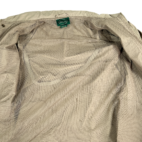 Vintage Izod Jacket Adult MEDIUM Brown Safari Field Mesh Outdoor Hooded 90s