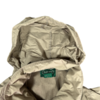 Vintage Izod Jacket Adult MEDIUM Brown Safari Field Mesh Outdoor Hooded 90s