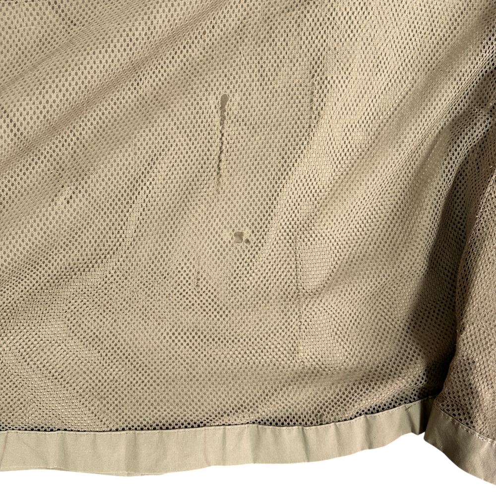 Vintage Izod Jacket Adult MEDIUM Brown Safari Field Mesh Outdoor Hooded 90s-9 Vintage Izod Jacket Adult MEDIUM Brown Safari Field Mesh Outdoor Hooded 90s