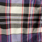 Cinch Western Shirt Adult EXTRA LARGE Purple White Plaid Rodeo Cowboy Work