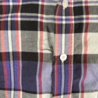 Cinch Western Shirt Adult EXTRA LARGE Purple White Plaid Rodeo Cowboy Work