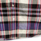 Cinch Western Shirt Adult EXTRA LARGE Purple White Plaid Rodeo Cowboy Work