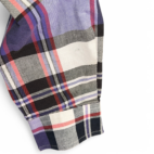 Cinch Western Shirt Adult EXTRA LARGE Purple White Plaid Rodeo Cowboy Work
