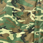Vintage Camouflage Shirt Adult LARGE Green Brown Woodland Flannel Arctic 80s