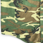 Vintage Camouflage Shirt Adult LARGE Green Brown Woodland Flannel Arctic 80s