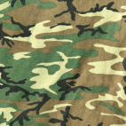 Vintage Camouflage Shirt Adult LARGE Green Brown Woodland Flannel Arctic 80s