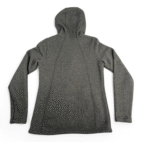 North Face Sweater Womens SMALL Gray Crescent Fleece Hoodie Jacket Gorpcore