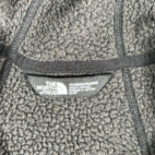 North Face Sweater Womens SMALL Gray Crescent Fleece Hoodie Jacket Gorpcore