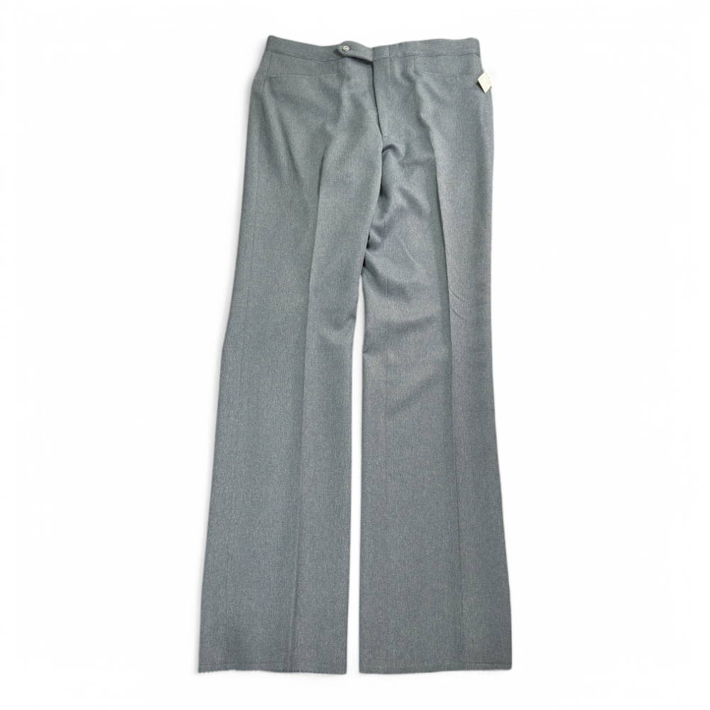Vintage Sansabelt Pants Mens 36x32 Gray Jaymar Ruby Dress Slacks 70s Tags