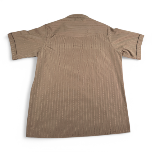 Element Western Shirt Adult LARGE Brown Striped Snap Button Cowboy 90s Y2K