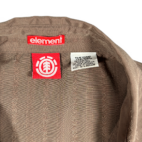 Element Western Shirt Adult LARGE Brown Striped Snap Button Cowboy 90s Y2K