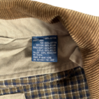 Vintage Van Heusen Chore Coat Adult EXTRA LARGE Brown Canvas Lined Quilted Barn Ranch 90s