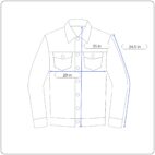 Vintage Van Heusen Chore Coat Adult EXTRA LARGE Brown Canvas Lined Quilted Barn Ranch 90s