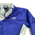 North Face Jacket Girls MEDIUM 10/12 Purple White HyVent Waterproof Outdoor Gear