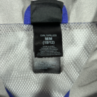 North Face Jacket Girls MEDIUM 10/12 Purple White HyVent Waterproof Outdoor Gear
