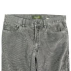 Eddie Bauer Pants Mens 34x33 Gray Corduroy Straight Fit Casual Y2K