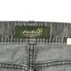 Eddie Bauer Pants Mens 34x33 Gray Corduroy Straight Fit Casual Y2K