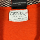 Vintage Harley Davidson Polo Shirt Adult MEDIUM Orange Racing Checkered 90s