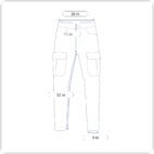 First Tactical Pants Mens 36x32 Blue Utility Cargo Workwear V2 EMS Teflon