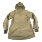 Garage Parka Womens MEDIUM Green Utility Coat Hooded Jacket Field Military