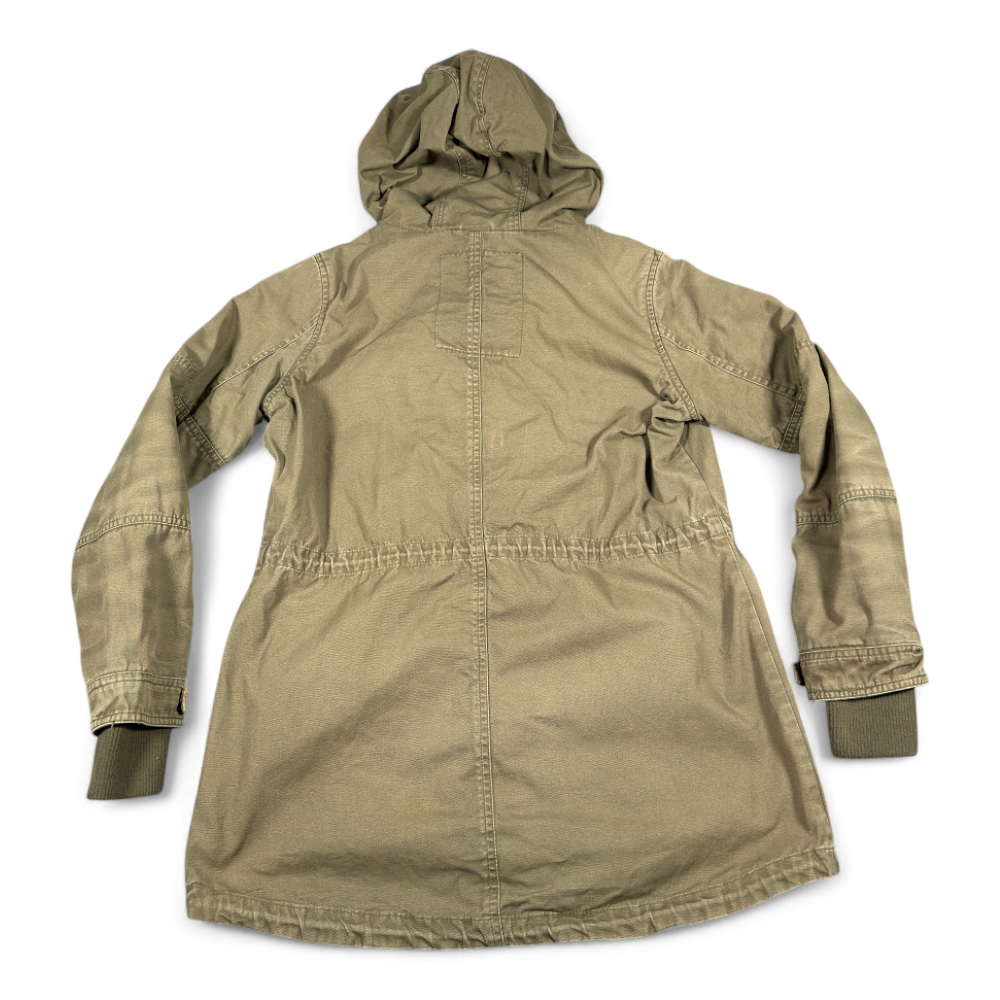 Garage Parka Womens MEDIUM Green Utility Coat Hooded Jacket Field Military-3 Garage Parka Womens MEDIUM Green Utility Coat Hooded Jacket Field Military