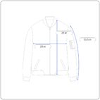Boston Scientific Jacket Adult MEDIUM Blue Gray Reebok Colorblock Windbreaker